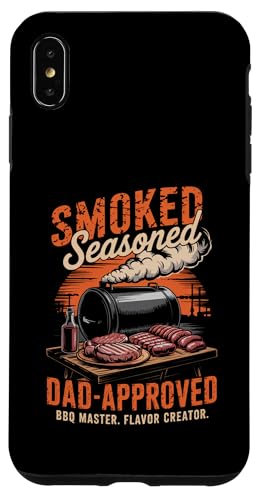 Flamme, Geschmack, Vaterschaft – Grillen Papa – BBQ Dad Hülle für iPhone XS Max Flamme, Geschmack, Vaterschaft – Grillen Papa – BBQ Dad Hülle für iPhone XS Max von Vintage BBQ Dad - Smoked Seasoned Dad Approved