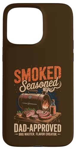 Seasoned - Smoked Meat Dad - Father's Day BBQ Hülle für iPhone 15 Pro Max Seasoned - Smoked Meat Dad - Father's Day BBQ Hülle für iPhone 15 Pro Max von Vintage BBQ Dad - Smoked Seasoned Dad Approved