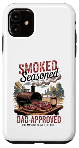 Smoked Seasoned Dad Approved — BBQ Grillmaster Vatertag Hülle für iPhone 11 Smoked Seasoned Dad Approved — BBQ Grillmaster Vatertag Hülle für iPhone 11 von Vintage BBQ Dad - Smoked Seasoned Dad Approved