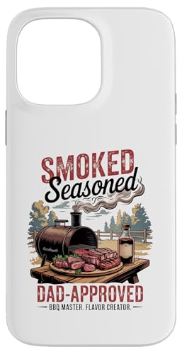 Smoked Seasoned Dad Approved — BBQ Grillmaster Vatertag Hülle für iPhone 14 Pro Max Smoked Seasoned Dad Approved — BBQ Grillmaster Vatertag Hülle für iPhone 14 Pro Max von Vintage BBQ Dad - Smoked Seasoned Dad Approved
