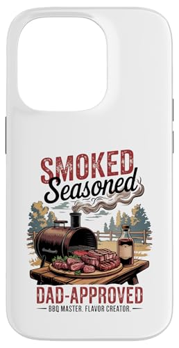 Smoked Seasoned Dad Approved — BBQ Grillmaster Vatertag Hülle für iPhone 14 Pro Smoked Seasoned Dad Approved — BBQ Grillmaster Vatertag Hülle für iPhone 14 Pro von Vintage BBQ Dad - Smoked Seasoned Dad Approved