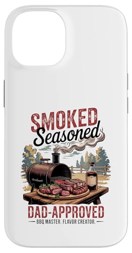 Smoked Seasoned Dad Approved — BBQ Grillmaster Vatertag Hülle für iPhone 14 Smoked Seasoned Dad Approved — BBQ Grillmaster Vatertag Hülle für iPhone 14 von Vintage BBQ Dad - Smoked Seasoned Dad Approved