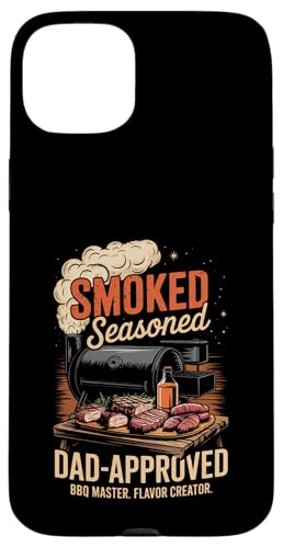 Smoked Seasoned Dad Approved — BBQ Grillmaster Vatertag Hülle für iPhone 15 Plus Smoked Seasoned Dad Approved — BBQ Grillmaster Vatertag Hülle für iPhone 15 Plus von Vintage BBQ Dad - Smoked Seasoned Dad Approved