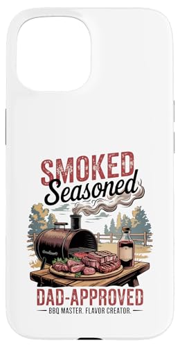 Smoked Seasoned Dad Approved — BBQ Grillmaster Vatertag Hülle für iPhone 15 Smoked Seasoned Dad Approved — BBQ Grillmaster Vatertag Hülle für iPhone 15 von Vintage BBQ Dad - Smoked Seasoned Dad Approved