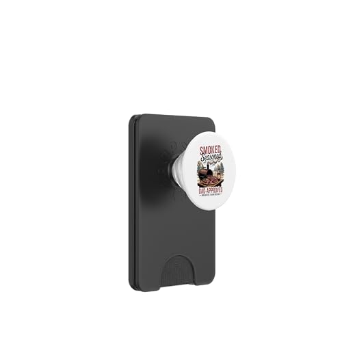 Smoked Seasoned Dad Approved — BBQ Grillmaster Vatertag PopSockets PopWallet für MagSafe Smoked Seasoned Dad Approved — BBQ Grillmaster Vatertag PopSockets PopWallet für MagSafe von Vintage BBQ Dad - Smoked Seasoned Dad Approved
