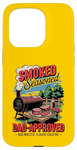 Vatertag Favorit - BBQ Dad Life mit Smoker Art Hülle für iPhone 15 Pro Vatertag Favorit - BBQ Dad Life mit Smoker Art Hülle für iPhone 15 Pro von Vintage BBQ Dad - Smoked Seasoned Dad Approved