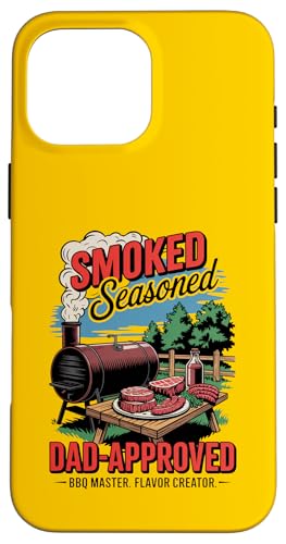 Vatertag Favorit - BBQ Dad Life mit Smoker Art Hülle für iPhone 16 Pro Max Vatertag Favorit - BBQ Dad Life mit Smoker Art Hülle für iPhone 16 Pro Max von Vintage BBQ Dad - Smoked Seasoned Dad Approved