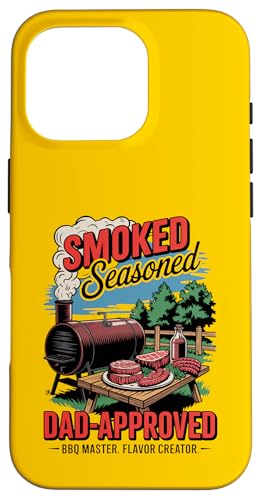Vatertag Favorit - BBQ Dad Life mit Smoker Art Hülle für iPhone 16 Pro Vatertag Favorit - BBQ Dad Life mit Smoker Art Hülle für iPhone 16 Pro von Vintage BBQ Dad - Smoked Seasoned Dad Approved