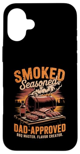 Weekend Grill Dad - Father's Day BBQ Hülle für iPhone 16 Plus Weekend Grill Dad - Father's Day BBQ Hülle für iPhone 16 Plus von Vintage BBQ Dad - Smoked Seasoned Dad Approved