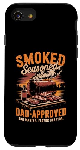 Weekend Grill Dad - Father's Day BBQ Hülle für iPhone SE (2020) / 7 / 8 von Vintage BBQ Dad - Smoked Seasoned Dad Approved