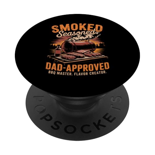 Weekend Grill Dad - Father's Day BBQ PopSockets Klebender PopGrip Weekend Grill Dad - Father's Day BBQ PopSockets Klebender PopGrip von Vintage BBQ Dad - Smoked Seasoned Dad Approved