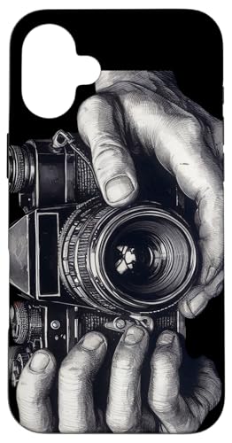 Vintage Kamera Analog SLR Kunst Fotografen Film Hülle für iPhone 16 Plus von Vintage Camera Retro Photographer Film Gifts Store