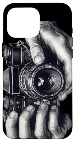 Vintage Kamera Analog SLR Kunst Fotografen Film Hülle für iPhone 16 Pro Max von Vintage Camera Retro Photographer Film Gifts Store
