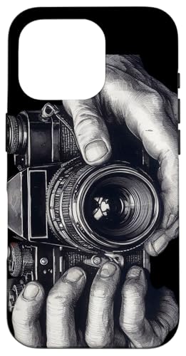 Vintage Kamera Analog SLR Kunst Fotografen Film Hülle für iPhone 16 Pro von Vintage Camera Retro Photographer Film Gifts Store