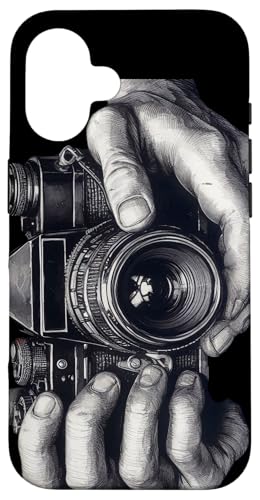 Vintage Kamera Analog SLR Kunst Fotografen Film Hülle für iPhone 16 von Vintage Camera Retro Photographer Film Gifts Store