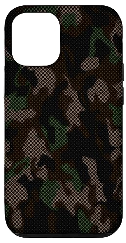 Hülle für iPhone 12/12 Pro Camouflage Schutzhülle Cover Army & Military Camo von Vintage Camouflage Army Man Dad Gift