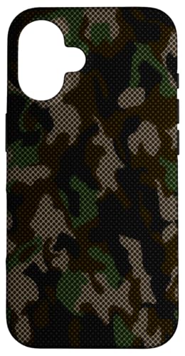 Hülle für iPhone 16 Camouflage Schutzhülle Cover Army & Military Camo von Vintage Camouflage Army Man Dad Gift