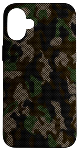 Hülle für iPhone 16 Plus Camouflage Schutzhülle Cover Army & Military Camo von Vintage Camouflage Army Man Dad Gift