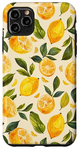 Hülle für iPhone 11 Pro Max Aquarell Zitrone Sommer Limonade Zitrusfrucht Hülle für iPhone 11 Pro Max Aquarell Zitrone Sommer Limonade Zitrusfrucht von Vintage Citrus Lemon Fruit Vintage Summer Design