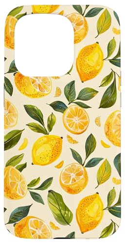 Hülle für iPhone 15 Pro Aquarell Zitrone Sommer Limonade Zitrusfrucht Hülle für iPhone 15 Pro Aquarell Zitrone Sommer Limonade Zitrusfrucht von Vintage Citrus Lemon Fruit Vintage Summer Design