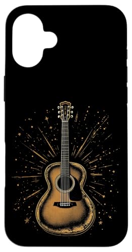 Vintage-Gitarre Hülle für iPhone 16 Plus Vintage-Gitarre Hülle für iPhone 16 Plus von Vintage-Gitarren-Design