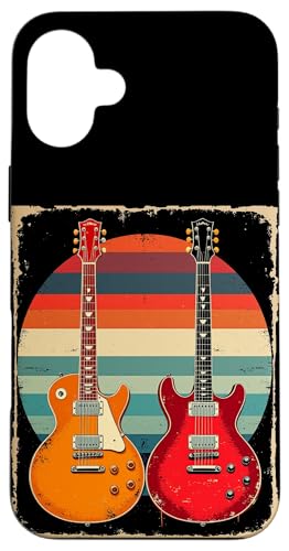 Vintage-Gitarre Hülle für iPhone 16 Plus Vintage-Gitarre Hülle für iPhone 16 Plus von Vintage-Gitarren-Design