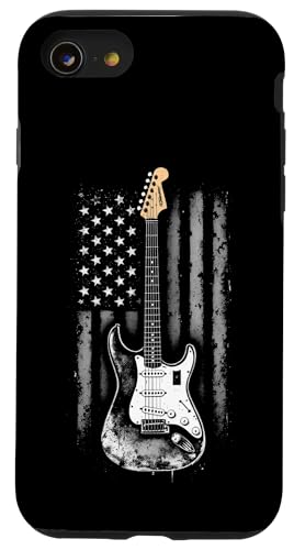 Vintage-Gitarre Hülle für iPhone SE (2020) / 7 / 8 von Vintage-Gitarren-Design