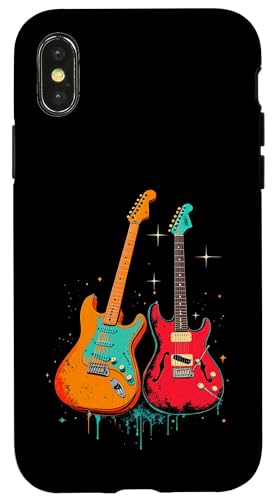 Vintage-Gitarre Hülle für iPhone X/XS Vintage-Gitarre Hülle für iPhone X/XS von Vintage-Gitarren-Design
