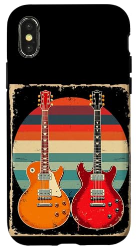 Vintage-Gitarre Hülle für iPhone X/XS Vintage-Gitarre Hülle für iPhone X/XS von Vintage-Gitarren-Design