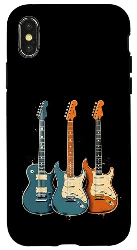 Vintage-Gitarre Hülle für iPhone X/XS Vintage-Gitarre Hülle für iPhone X/XS von Vintage-Gitarren-Design