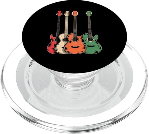 Vintage-Gitarre PopSockets PopGrip für MagSafe Vintage-Gitarre PopSockets PopGrip für MagSafe von Vintage-Gitarren-Design
