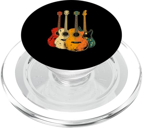 Vintage-Gitarre PopSockets PopGrip für MagSafe Vintage-Gitarre PopSockets PopGrip für MagSafe von Vintage-Gitarren-Design