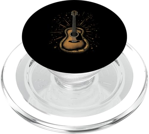 Vintage-Gitarre PopSockets PopGrip für MagSafe Vintage-Gitarre PopSockets PopGrip für MagSafe von Vintage-Gitarren-Design