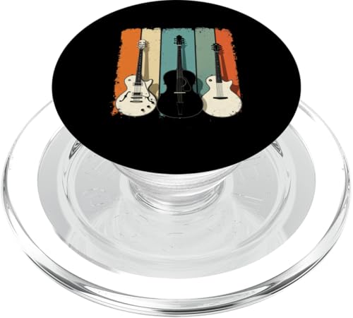 Vintage-Gitarre PopSockets PopGrip für MagSafe Vintage-Gitarre PopSockets PopGrip für MagSafe von Vintage-Gitarren-Design