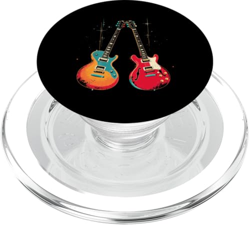 Vintage-Gitarre PopSockets PopGrip für MagSafe Vintage-Gitarre PopSockets PopGrip für MagSafe von Vintage-Gitarren-Design
