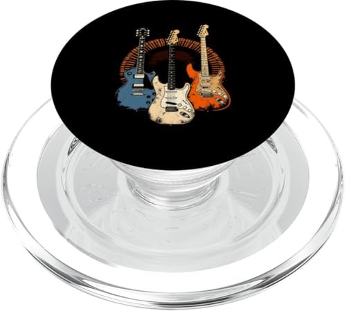 Vintage-Gitarre PopSockets PopGrip für MagSafe Vintage-Gitarre PopSockets PopGrip für MagSafe von Vintage-Gitarren-Design