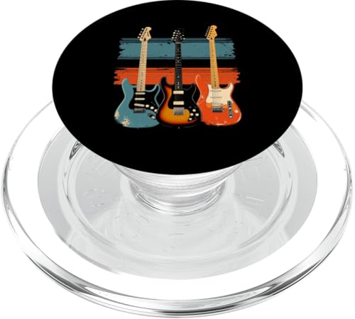 Vintage-Gitarre PopSockets PopGrip für MagSafe Vintage-Gitarre PopSockets PopGrip für MagSafe von Vintage-Gitarren-Design
