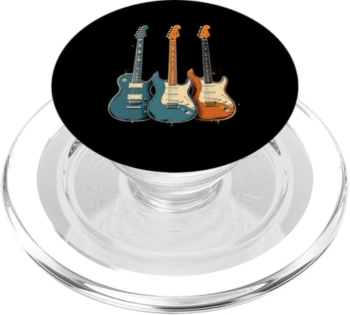 Vintage-Gitarre PopSockets PopGrip für MagSafe Vintage-Gitarre PopSockets PopGrip für MagSafe von Vintage-Gitarren-Design