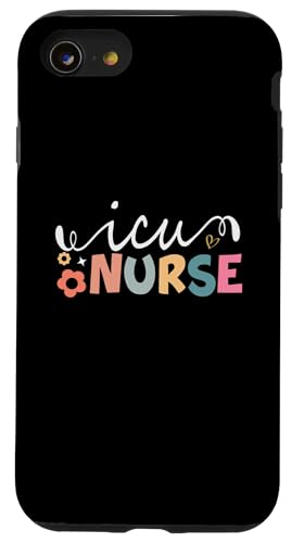 Funny Intensivstation Intensivstation Krankenschwester Notkrankenschwester Hülle für iPhone SE (2020) / 7 / 8 von Vintage ICU Nurse Appreciation Day Apparel