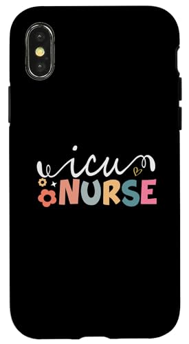Funny Intensivstation Intensivstation Krankenschwester Notkrankenschwester Hülle für iPhone X/XS Funny Intensivstation Intensivstation Krankenschwester Notkrankenschwester Hülle für iPhone X/XS von Vintage ICU Nurse Appreciation Day Apparel
