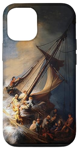 Hülle für iPhone 12/12 Pro Rembrandts Der Sturm auf dem See Genezareth von Vintage Images
