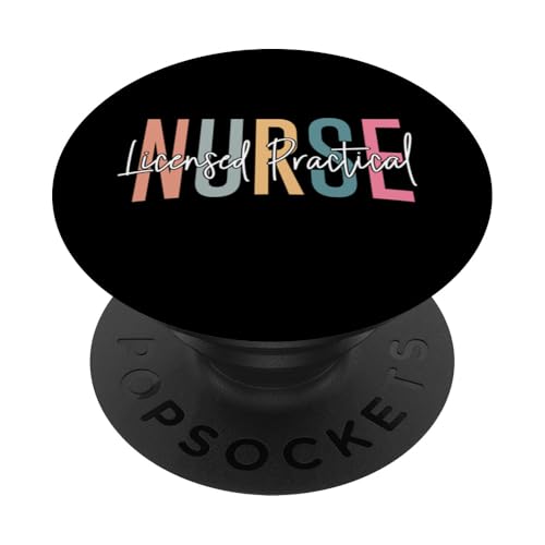 LPN Krankenschwester lizenzierte Praktische Krankenschwester Week Healthcare PopSockets Klebender PopGrip LPN Krankenschwester lizenzierte Praktische Krankenschwester Week Healthcare PopSockets Klebender PopGrip von Vintage LPN Nurse Appreciation Day Apparel