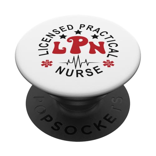 LPN Krankenschwester lizenzierte Praktische Krankenschwester Week Healthcare PopSockets Klebender PopGrip LPN Krankenschwester lizenzierte Praktische Krankenschwester Week Healthcare PopSockets Klebender PopGrip von Vintage LPN Nurse Appreciation Day Apparel