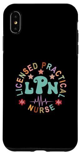 LPN Nurse Licensed Practical Nursing Nursing Week Back Of Hülle für iPhone XS Max von Vintage LPN Nurse Appreciation Day Apparel