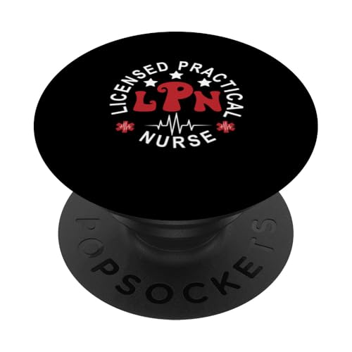 LPN Nurse Licensed Practical Nursing Nursing Week Back Of PopSockets Klebender PopGrip LPN Nurse Licensed Practical Nursing Nursing Week Back Of PopSockets Klebender PopGrip von Vintage LPN Nurse Appreciation Day Apparel