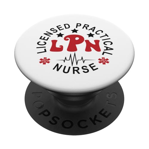 LPN Nurse Licensed Practical Nursing Nursing Week Back Of PopSockets Klebender PopGrip LPN Nurse Licensed Practical Nursing Nursing Week Back Of PopSockets Klebender PopGrip von Vintage LPN Nurse Appreciation Day Apparel