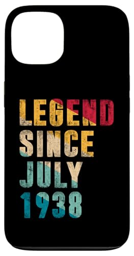 Legend Since Juli 1938 - 87 Years Old Gifts 87th Birthday Hülle für iPhone 13 Legend Since Juli 1938 - 87 Years Old Gifts 87th Birthday Hülle für iPhone 13 von Vintage Legend Since Birthday Gifts Store By Mj