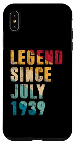 Legend Since Juli 1939 - 86 Years Old Gifts 86th Birthday Hülle für iPhone XS Max Legend Since Juli 1939 - 86 Years Old Gifts 86th Birthday Hülle für iPhone XS Max von Vintage Legend Since Birthday Gifts Store By Mj