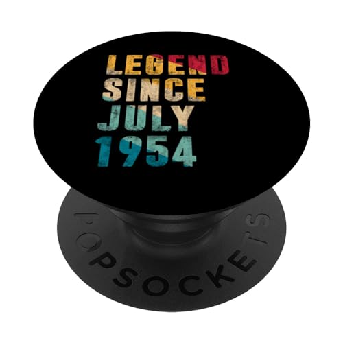 Legend Since Juli 1954 - 71 Years Old Gifts 71. Geburtstag PopSockets Klebender PopGrip Legend Since Juli 1954 - 71 Years Old Gifts 71. Geburtstag PopSockets Klebender PopGrip von Vintage Legend Since Birthday Gifts Store By Mj