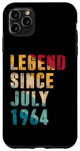 Legend Since Juli 1964 - 61 Years Old Gifts 61st Birthday Hülle für iPhone 11 Pro Max Legend Since Juli 1964 - 61 Years Old Gifts 61st Birthday Hülle für iPhone 11 Pro Max von Vintage Legend Since Birthday Gifts Store By Mj